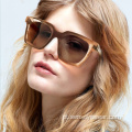 Mulheres UV400 Cornal Acetato Polarized Somas Sunglasses